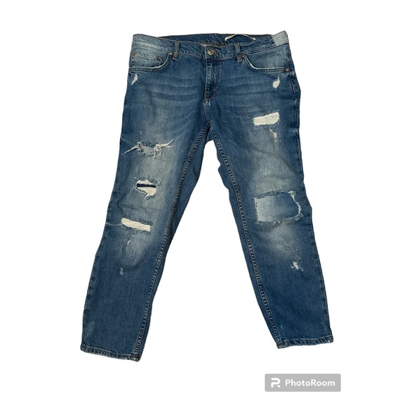 Zara Denim - Zara relaxed fit medium rise jeans